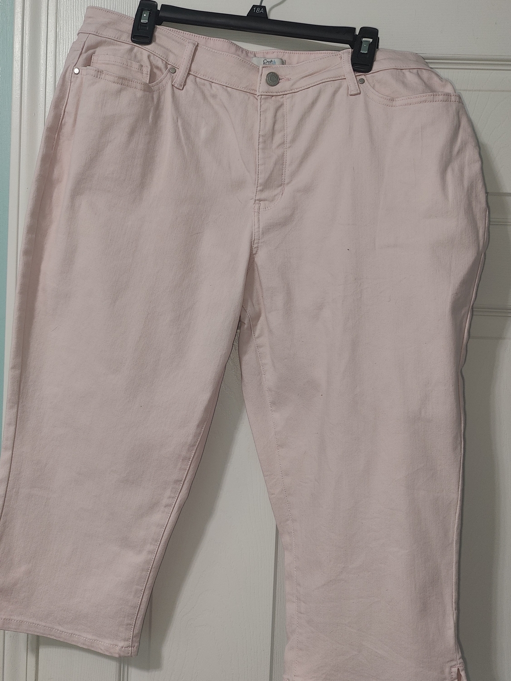 Women’s Pink Straight-Leg Jeans